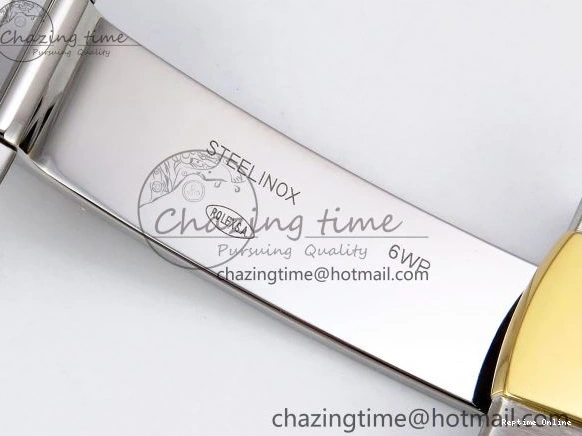 0418 Effortless DateJust 36 126233 Clean 1:1 Best Edition 904L Steel YG Textured Diamonds Dial on SS YG Jubilee Bracelet VR 1500